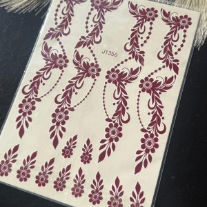 Instant Mehndi Tattoo T6