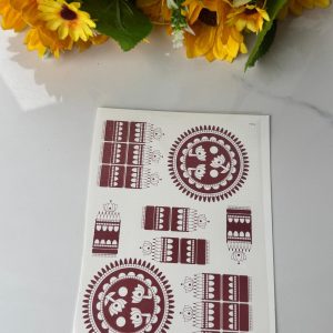 Instant Mehndi Tattoo T3